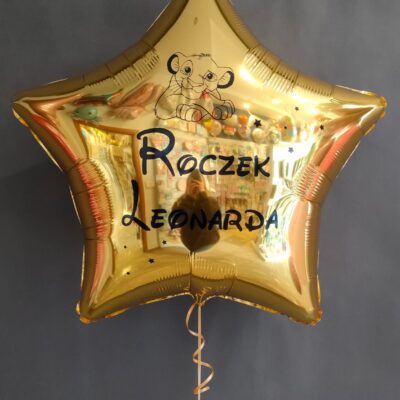 Balon spersonalizowany na Roczek