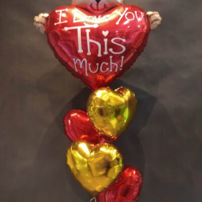 Bukiet na walentynki I love you this much!