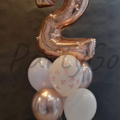 Bukiet balonowy na 2 urodziny