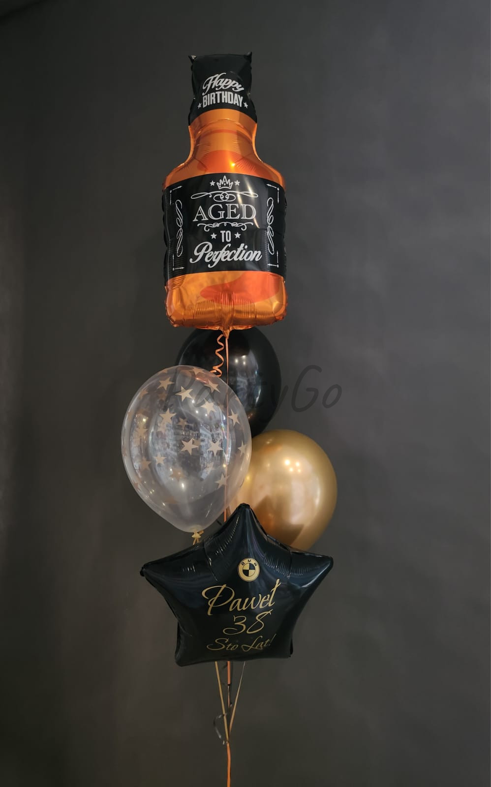Bukiet balonowy na urodziny dla mężczyzny