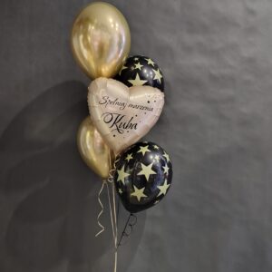 Bukiet balonowy na urodziny z helem