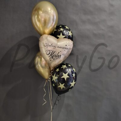 Bukiet balonowy na urodziny z helem