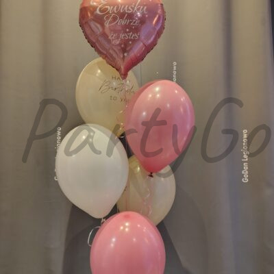 Bukiet balonowy na urodziny z helem