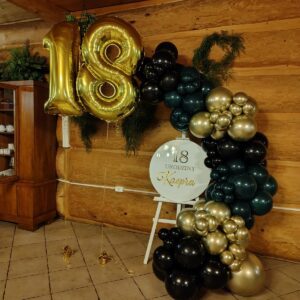 Dekoracja na 18 urodziny