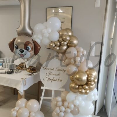 Dekoracja na Chrzest Święty  i Roczek