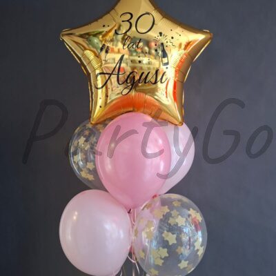 Bukiet balonowy na 30 urodziny