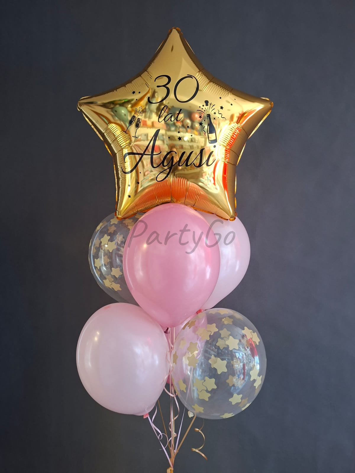 Bukiet balonowy na 30 urodziny