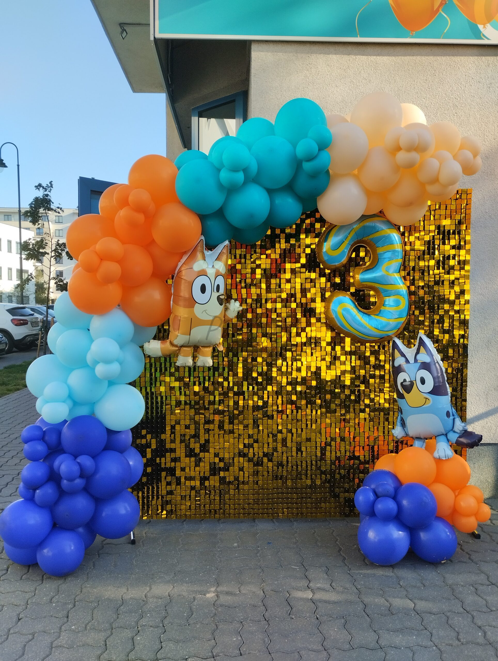 Dekoracja na 3. urodziny