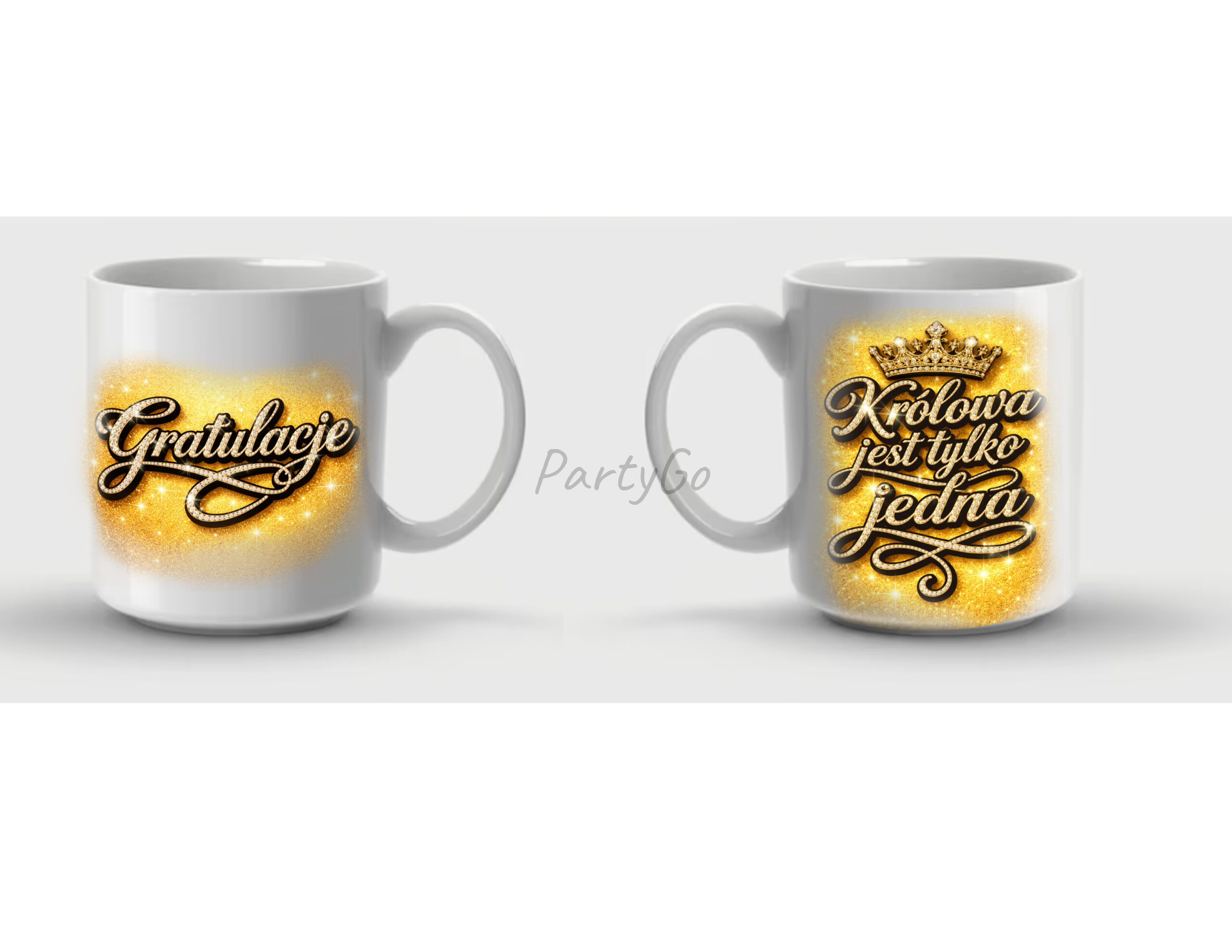 Kubek ze spersonalizowanym nadrukiem „Gratulacje”